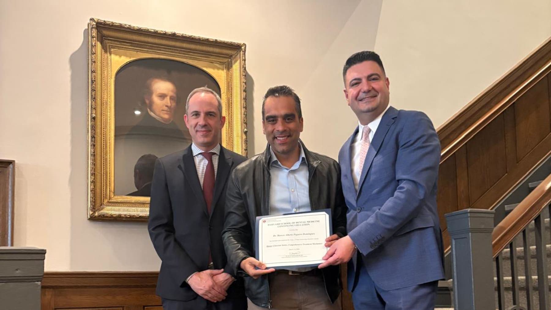Harvard certifica al dominicano Marcos Peguero en programa especializado de ortodoncia